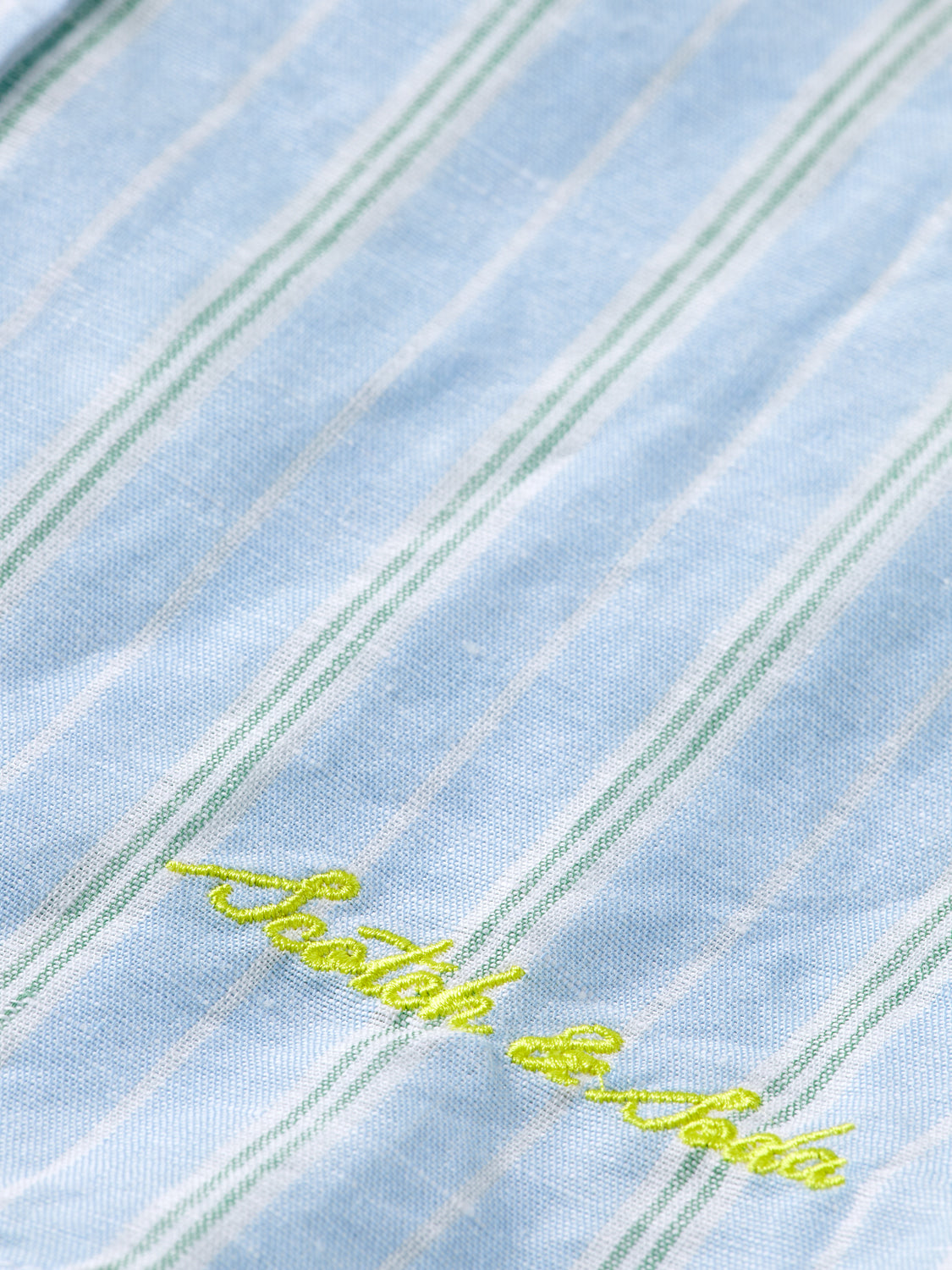 Kids - Yarn-dyed linen shirt
