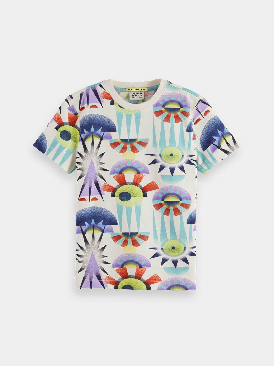 Kids - Printed t-shirt - Scotch & Soda NZ