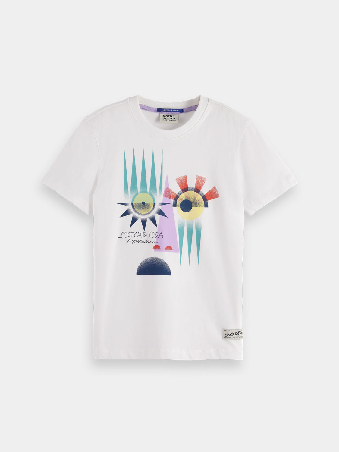 Kids - Artwork t-shirt - Scotch & Soda NZ