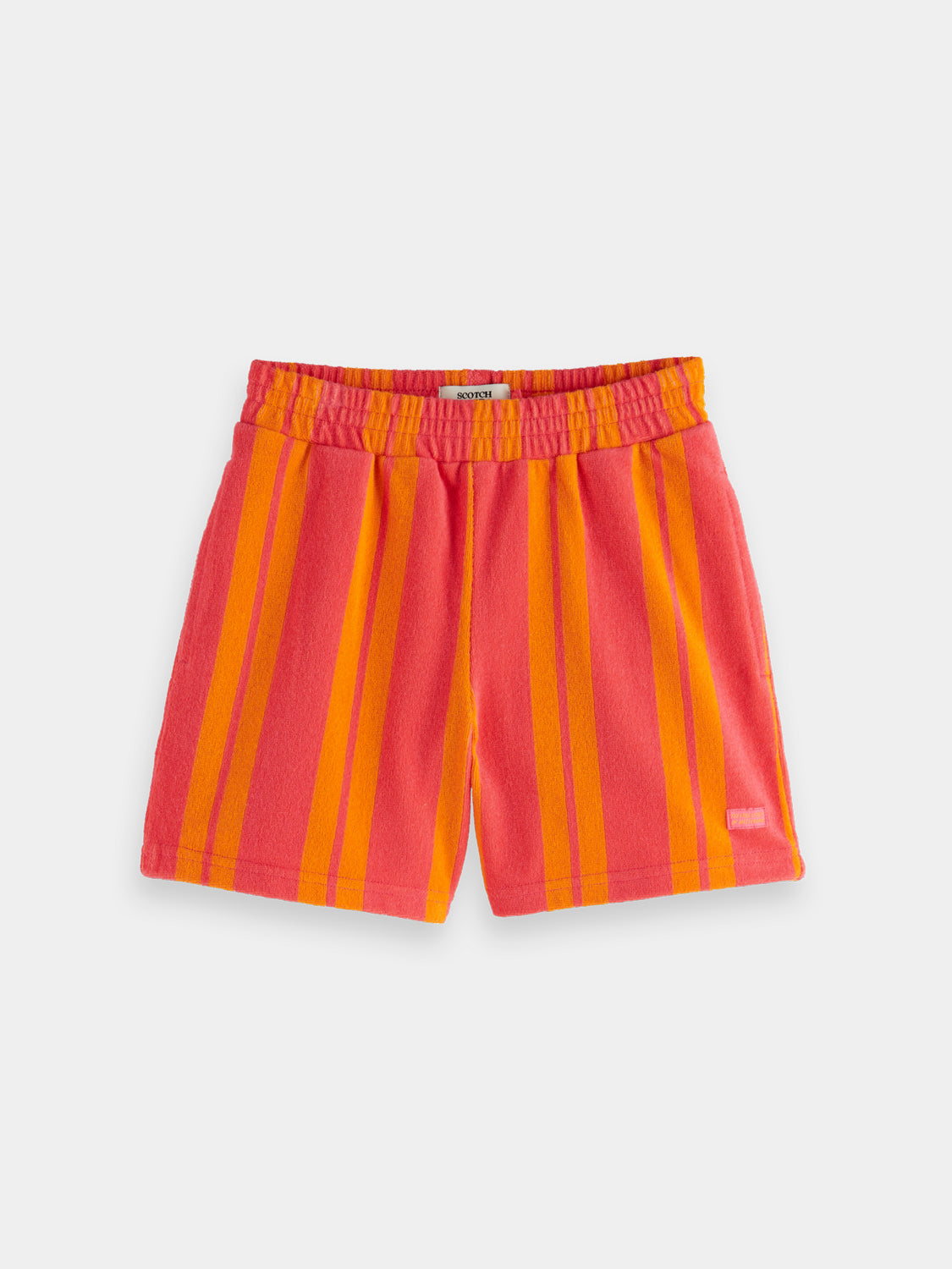 Kids - Towelling camp shorts - Scotch & Soda NZ