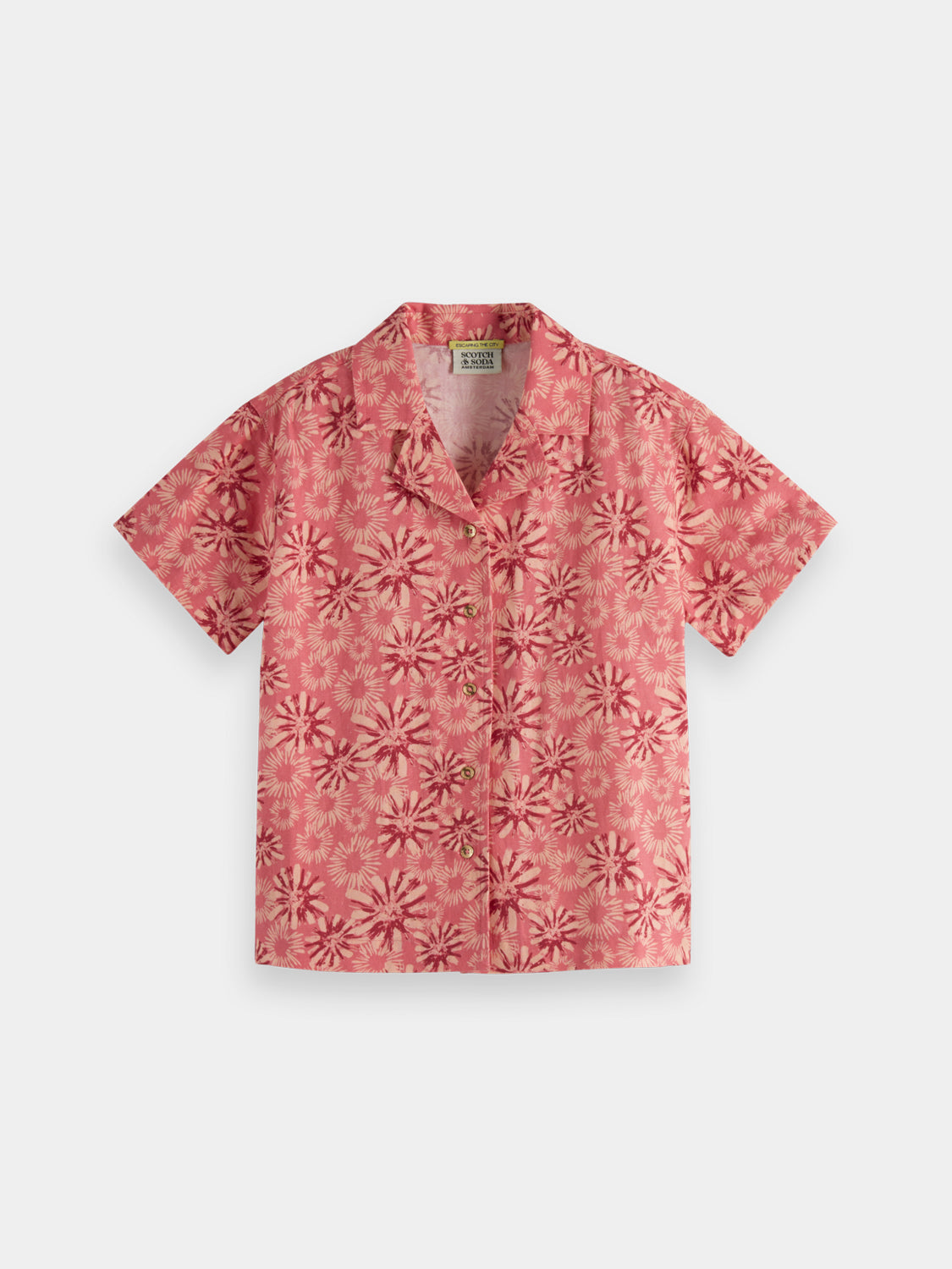 Kids - Printed shirt - Scotch & Soda NZ