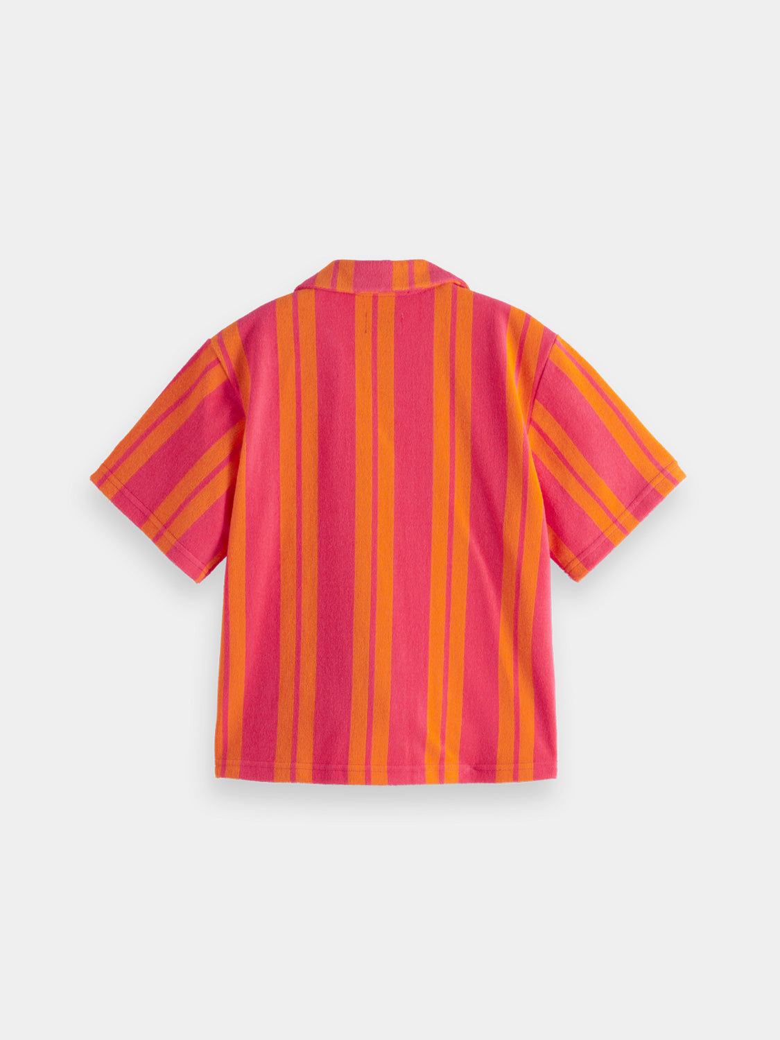 Kids - Towelling camp shirt - Scotch & Soda NZ