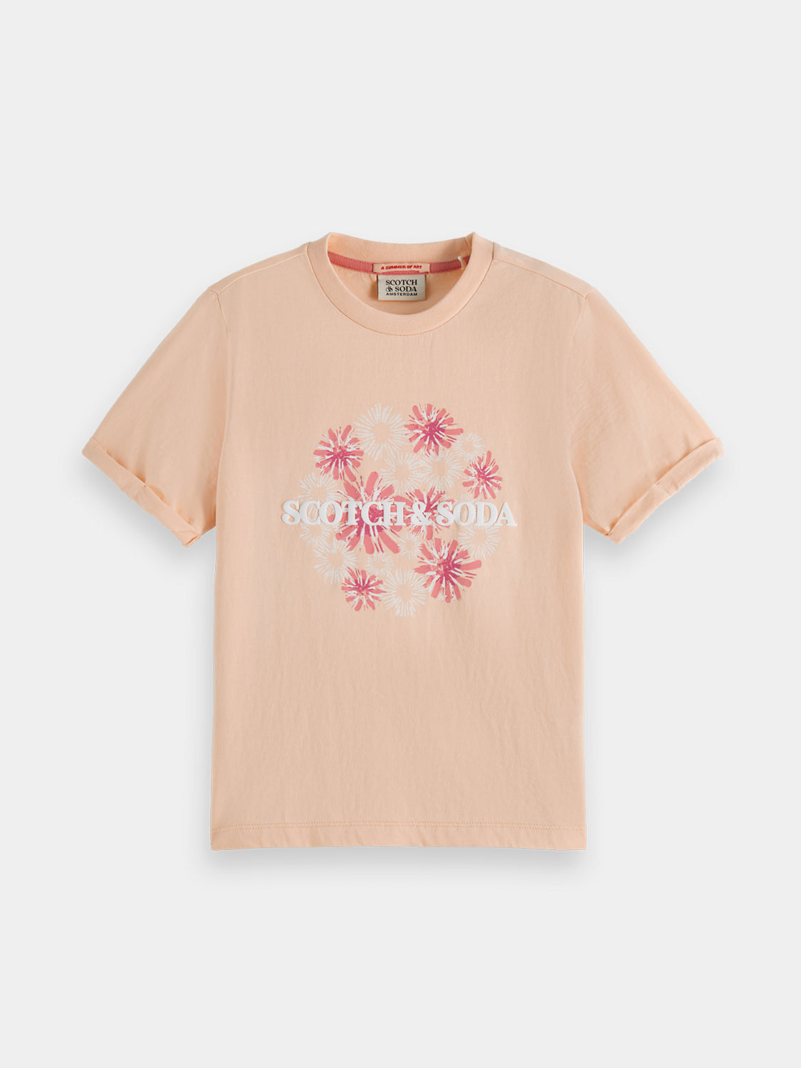 Kids - Artwork t-shirt - Scotch & Soda NZ