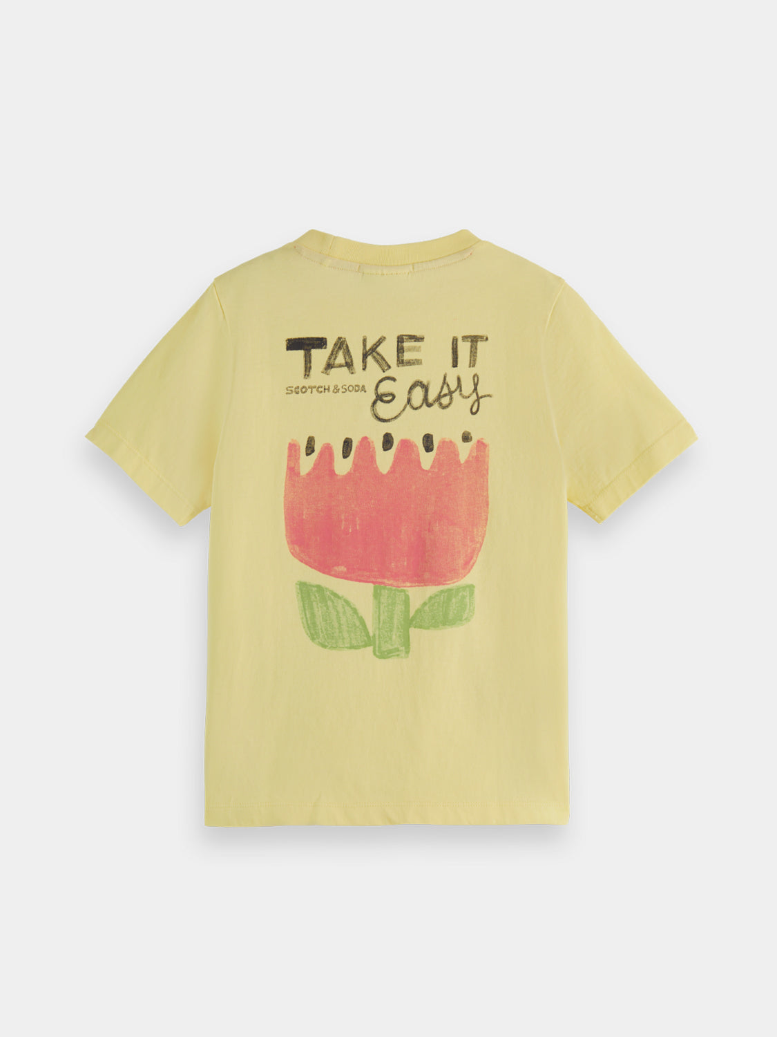 Kids - Knotted t-shirt - Scotch & Soda NZ