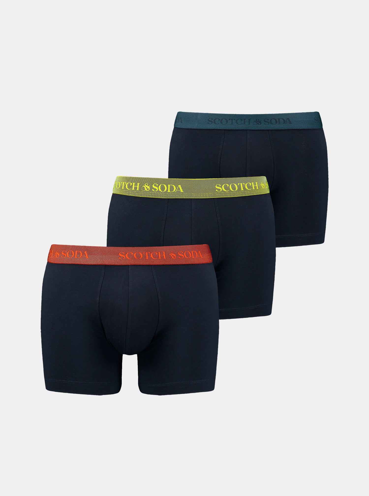 Herringbone boxer briefs 3 pack - Scotch & Soda NZ