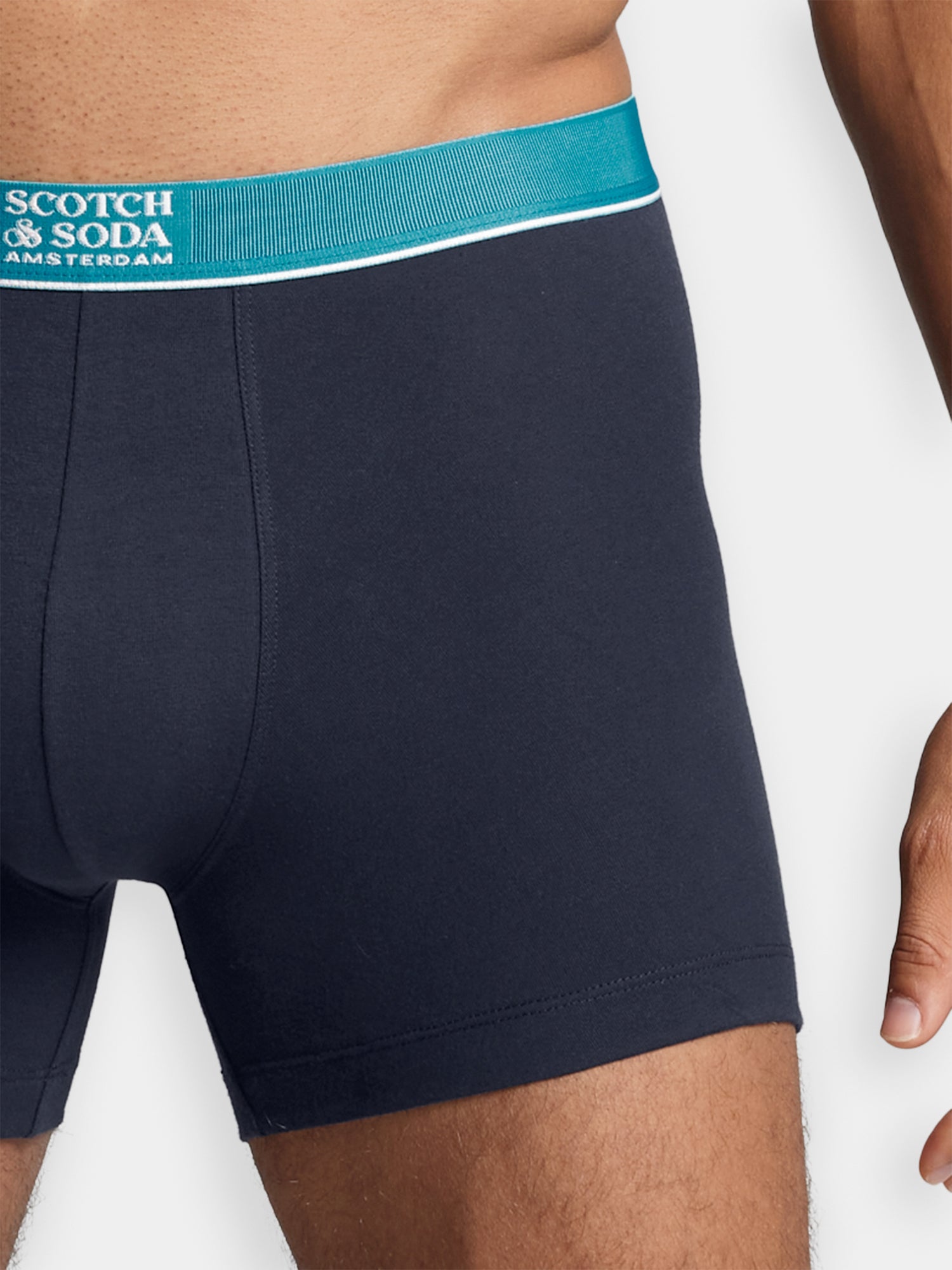 Stacked Logo Boxer Briefs 3 pack - Scotch & Soda NZ