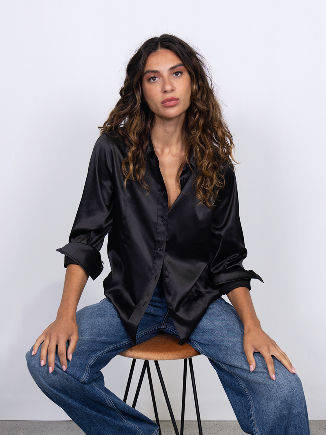 Satin shirt - Scotch & Soda NZ
