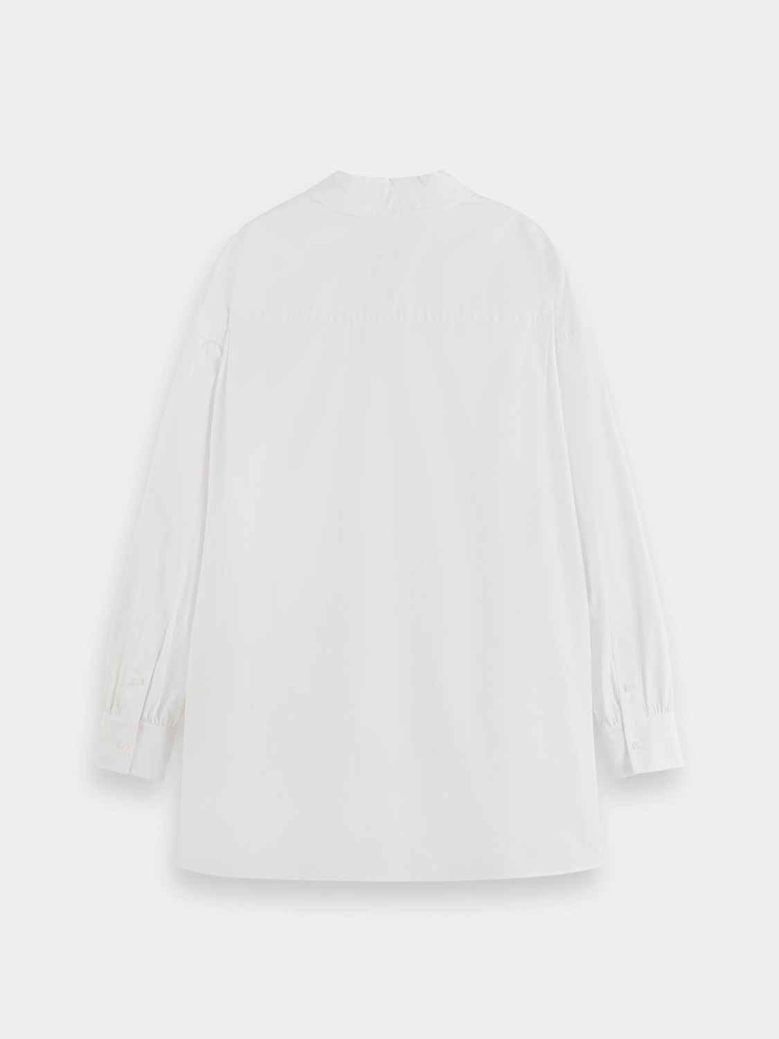 Girlfriend poplin shirt - Scotch & Soda NZ