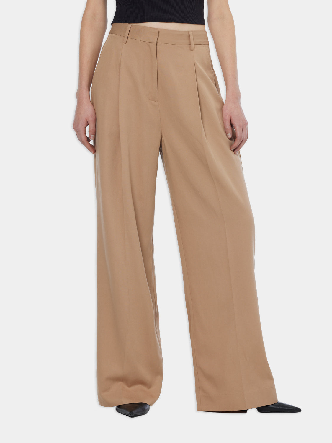 Rose wide fit pants - Scotch & Soda NZ