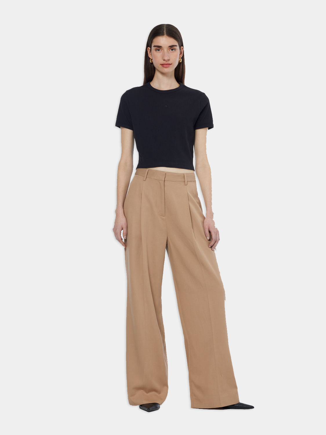 Rose wide fit pants - Scotch & Soda NZ