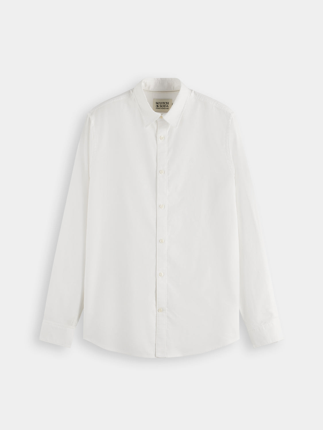 Long sleeve Oxford shirt by Scotch & Soda in a classic design, featuring a button-down collar and tailored fit.