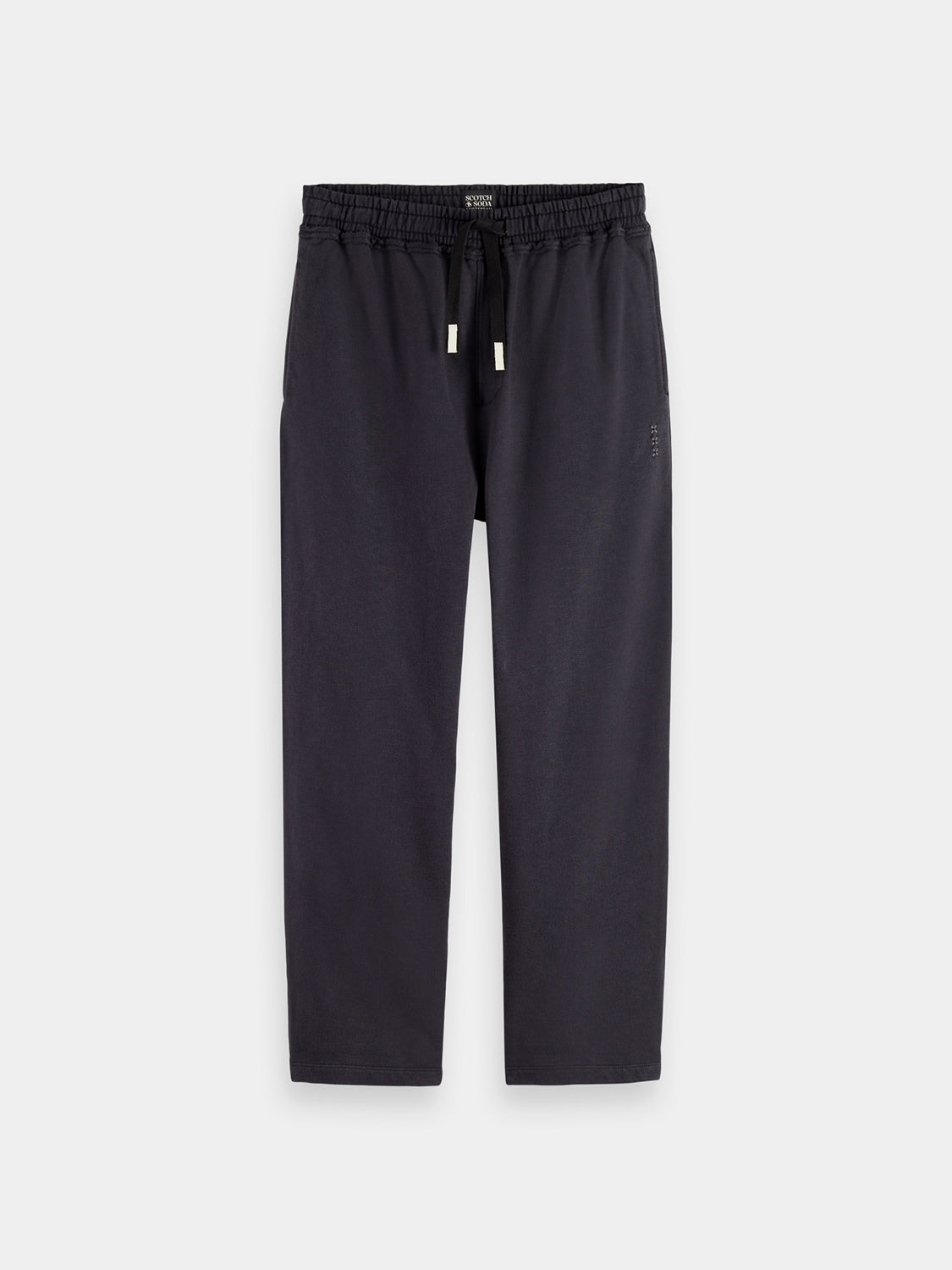Tapered sweatpants by Scotch & Soda, comfortable joggers in soft fabric with a relaxed fit and tapered leg design.