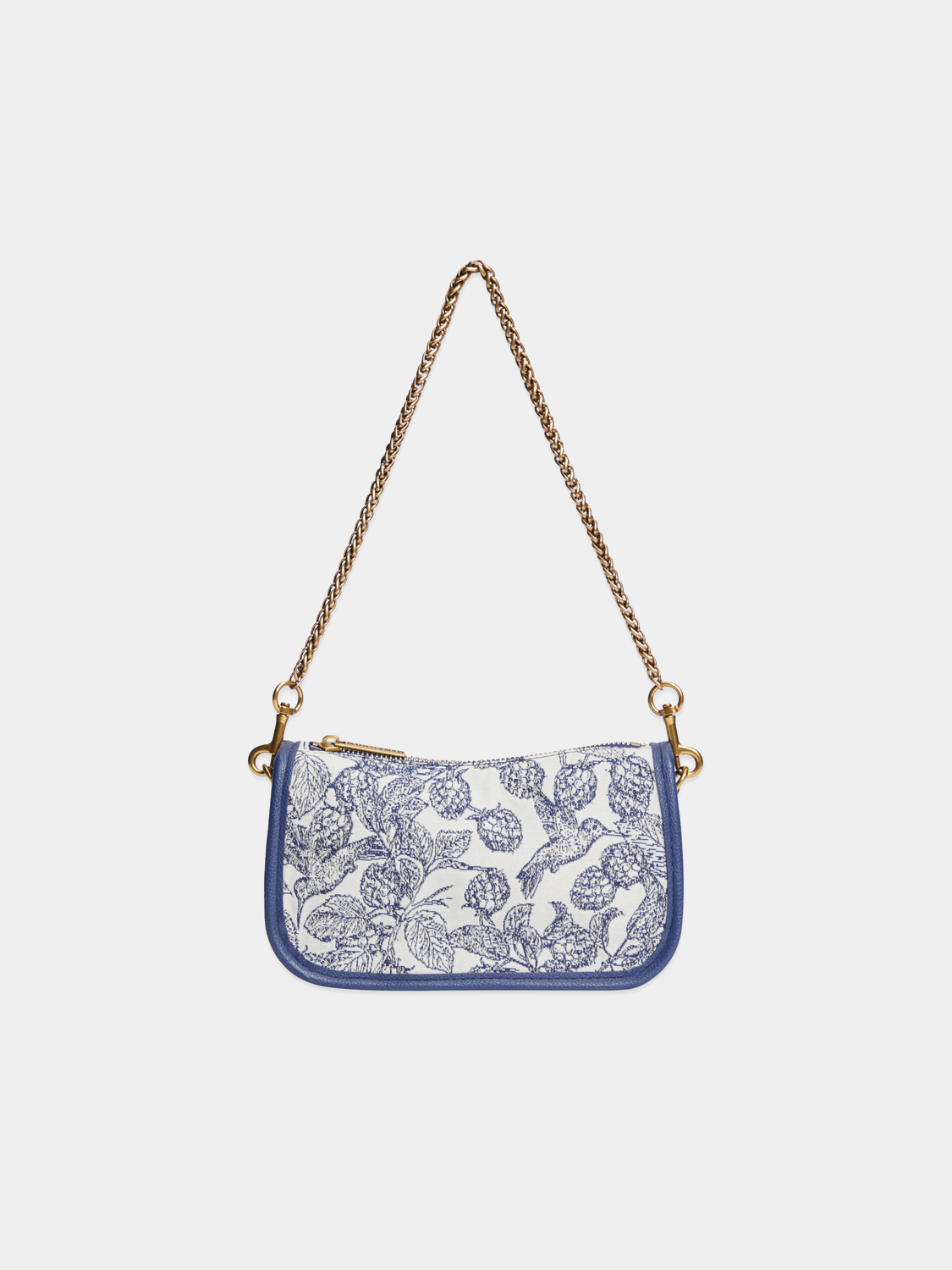 SCOTCH & SODA shoulder bag with black fabric and adjustable strap, featuring a sleek, modern design.