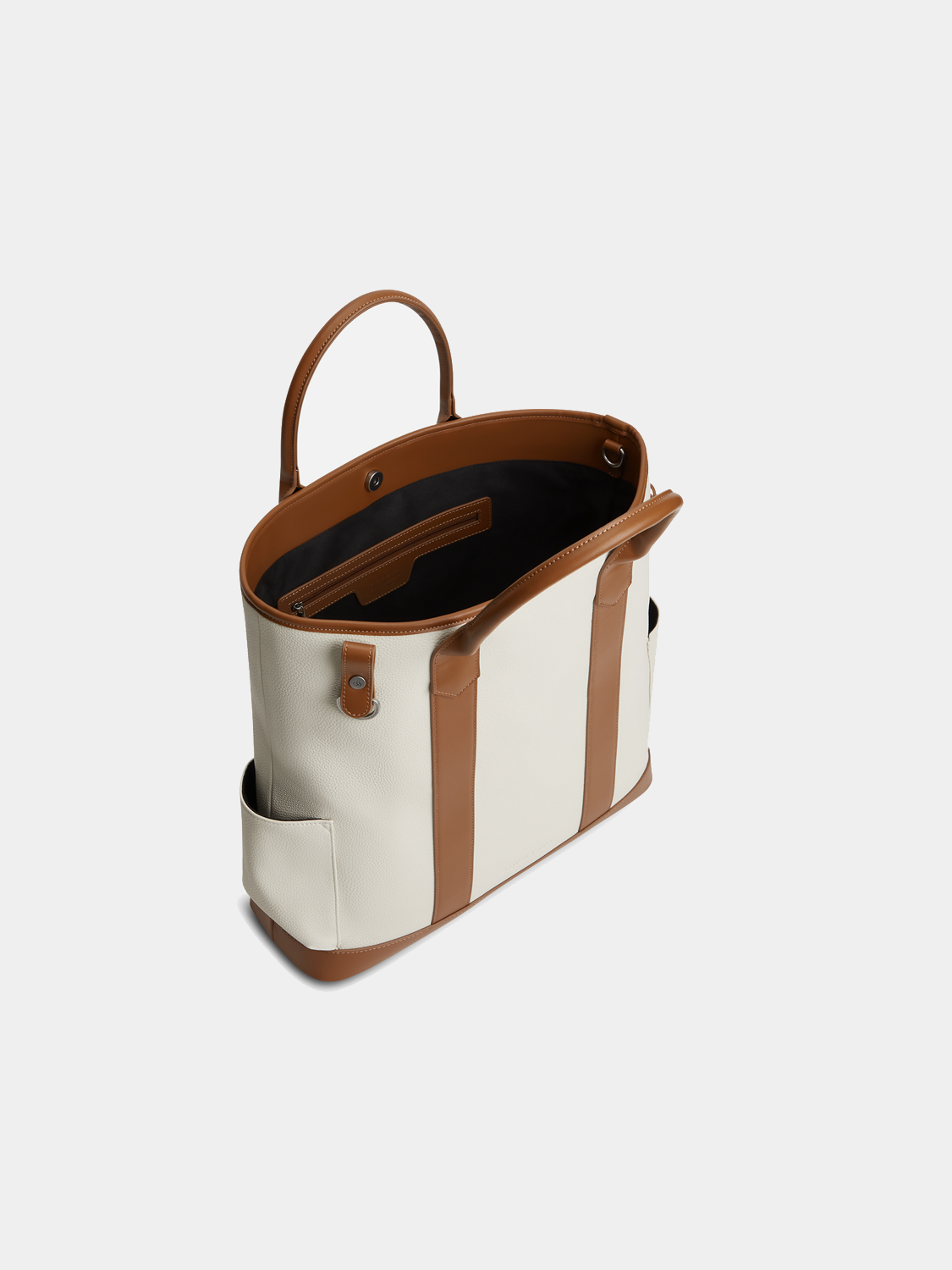 Scotch & Soda utility tote bag with spacious design, sturdy handles, and stylish pattern, perfect for everyday use.