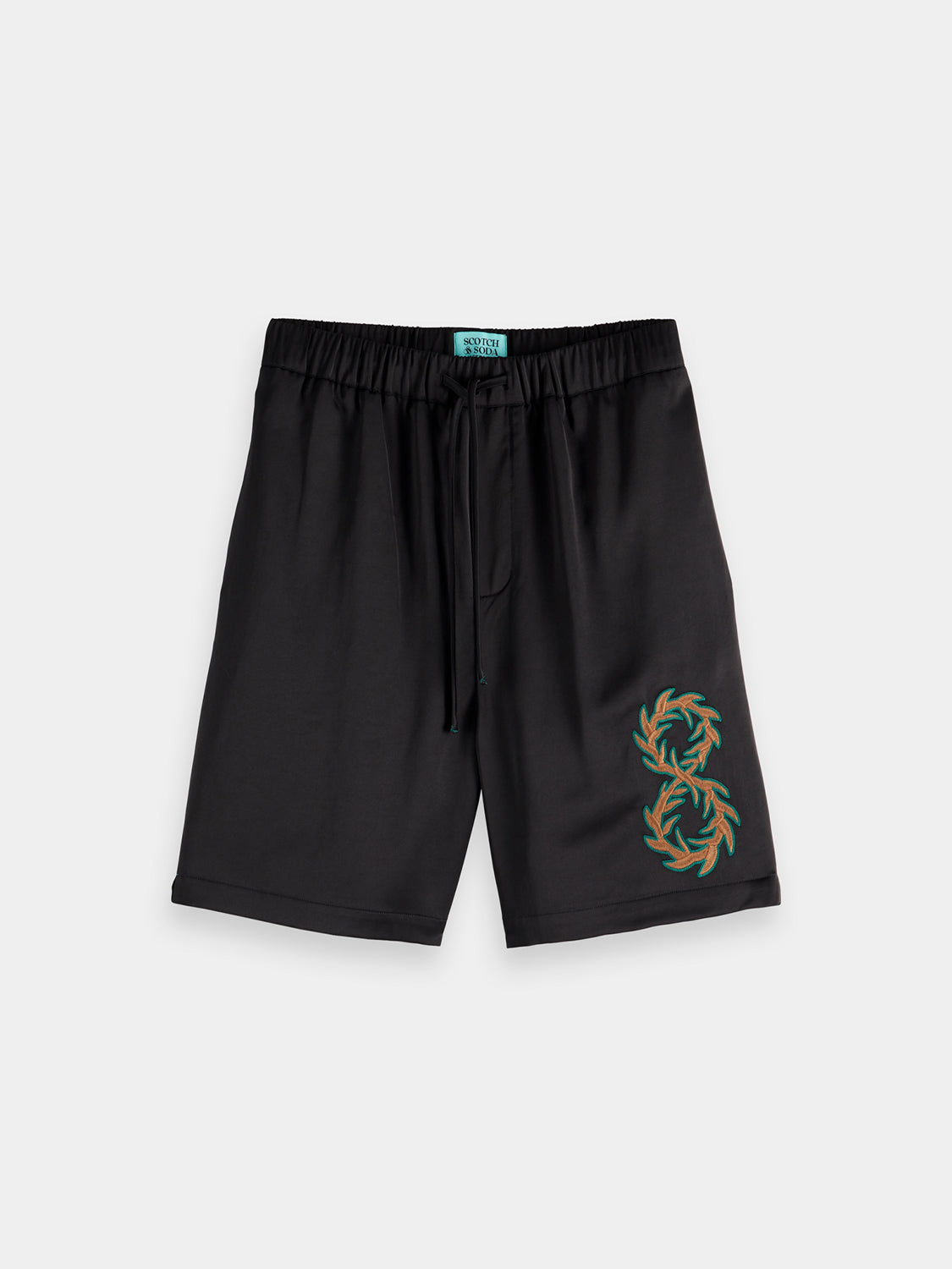 S&S x Joe Jonas sateen shorts - Scotch & Soda NZ