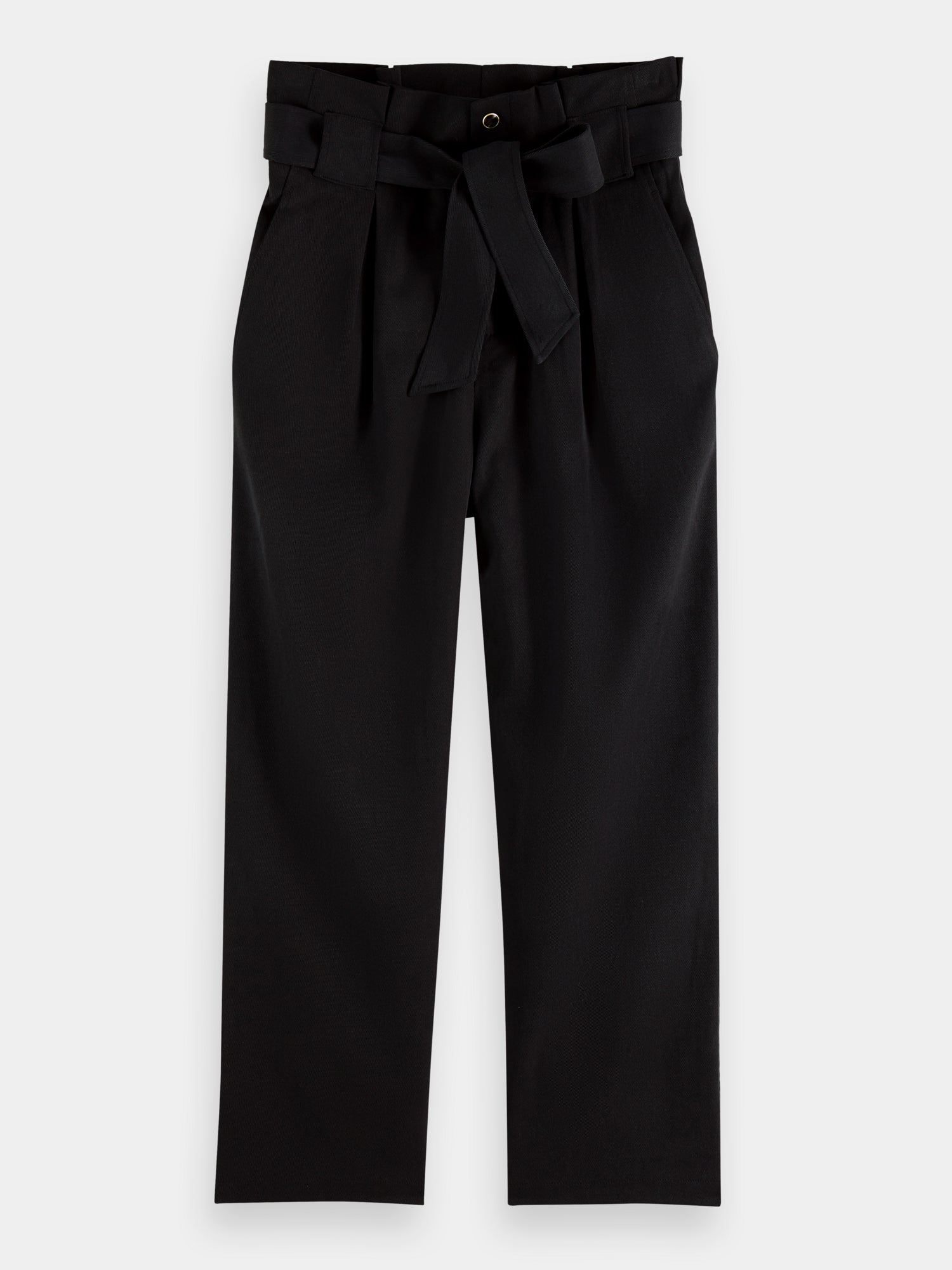 Daisy high-rise paper bag pants - Scotch & Soda NZ