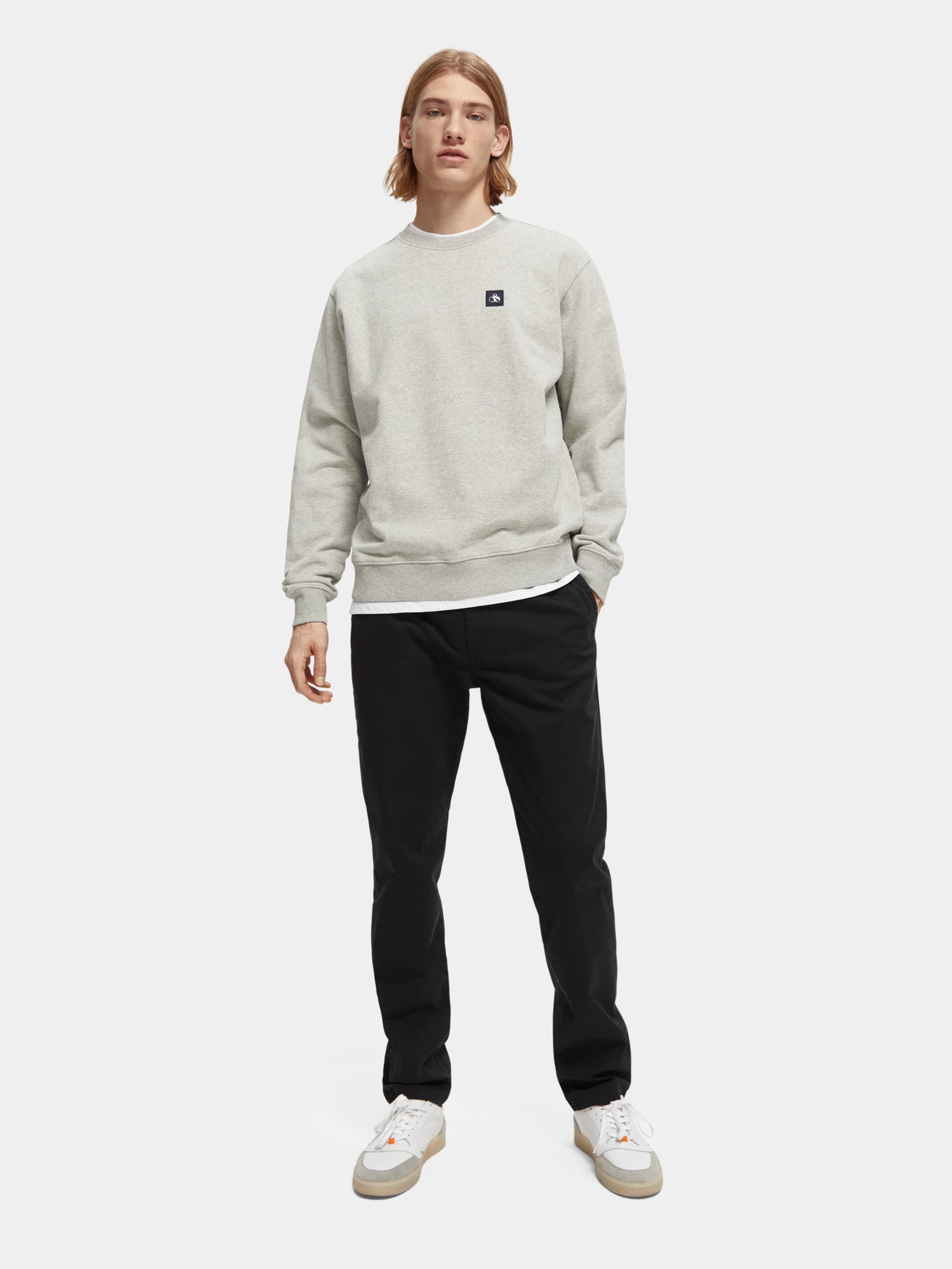 Stuart regular slim fit chinos - Scotch & Soda NZ