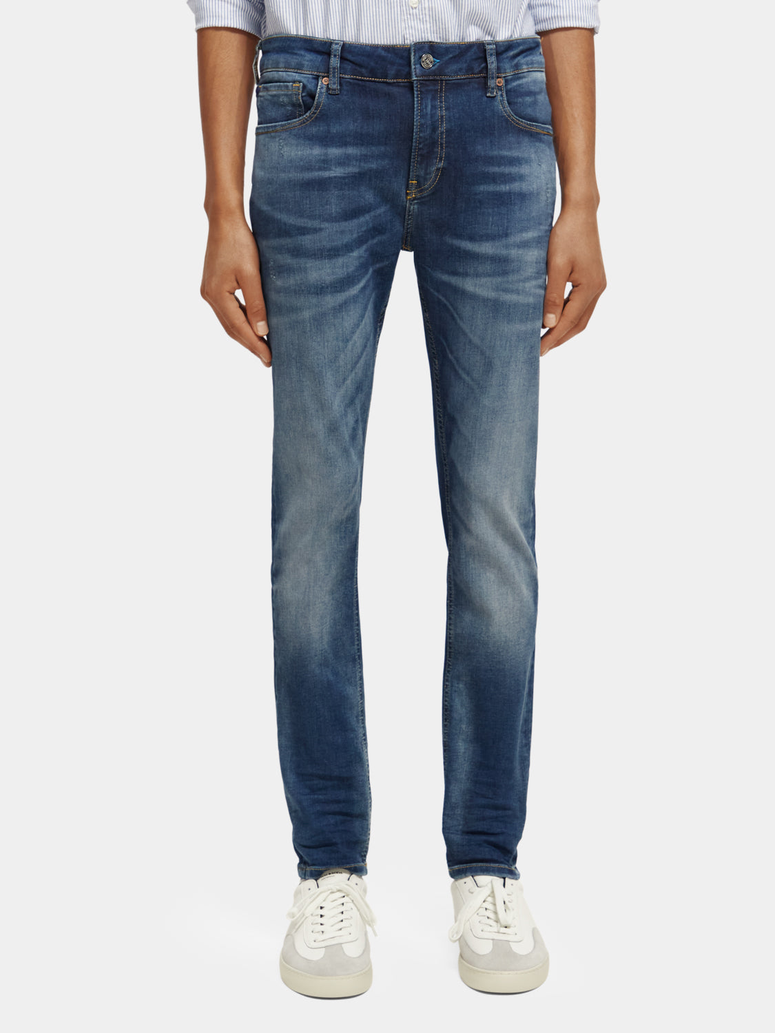 Skim skinny-fit jeans - Scotch & Soda NZ