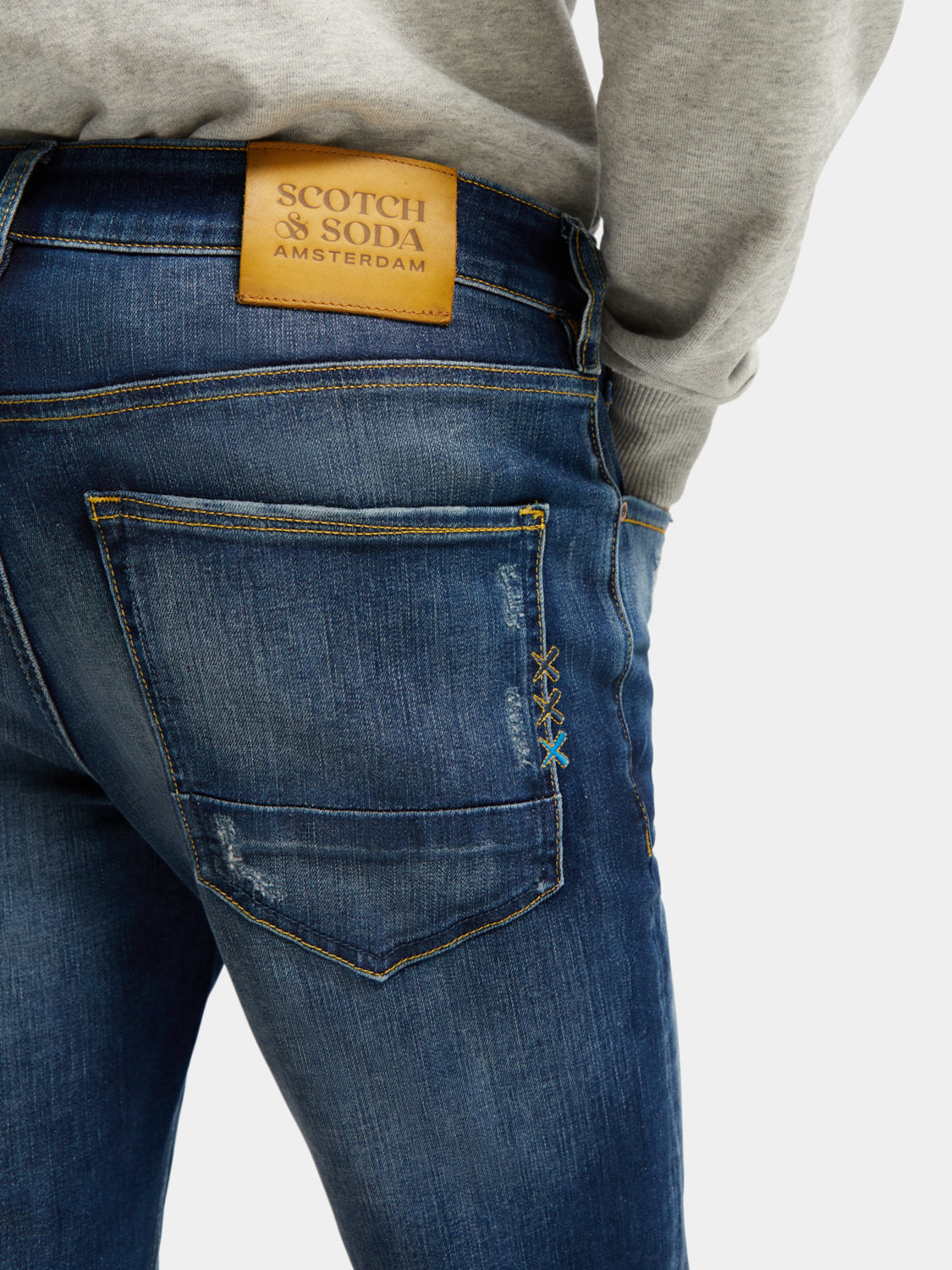 Skim skinny-fit jeans - Scotch & Soda NZ