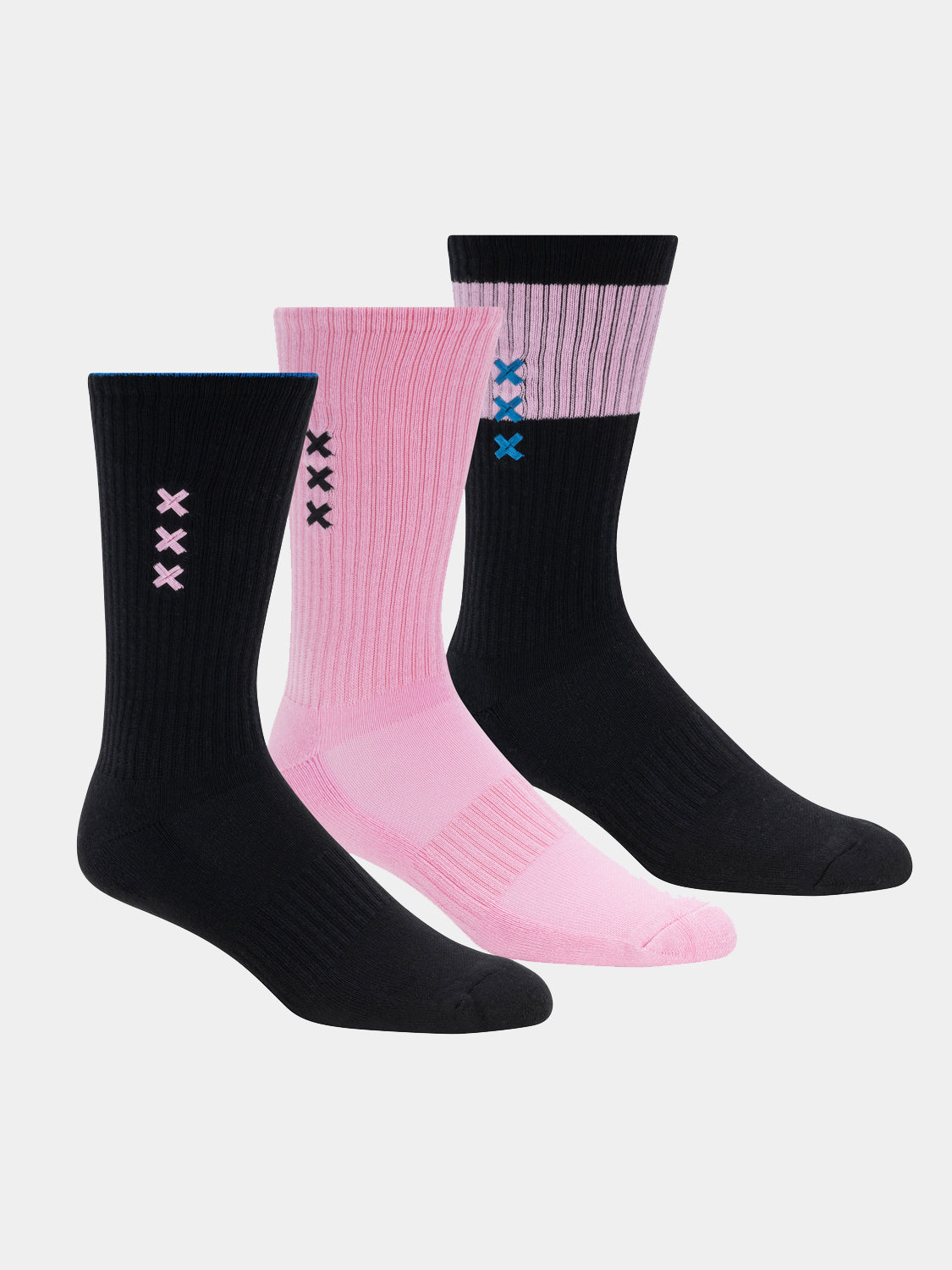 3-pack crew socks