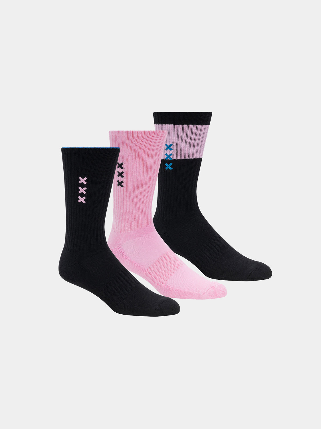 3-pack crew socks - Scotch & Soda NZ