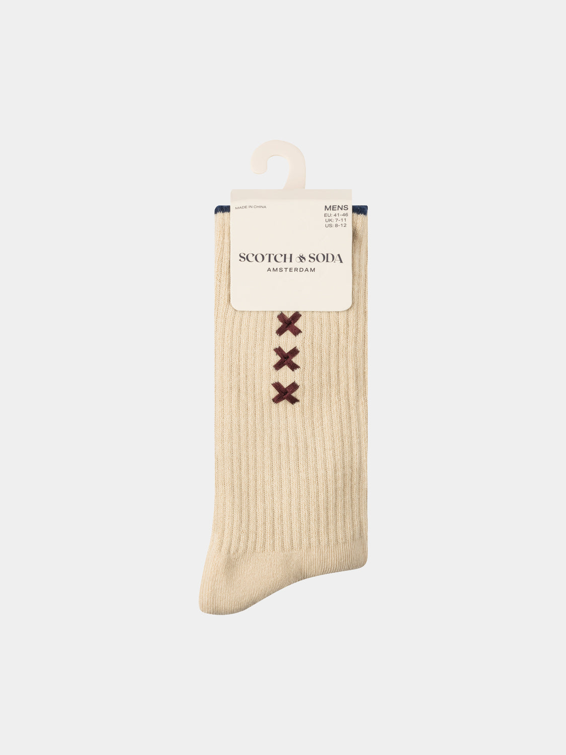 3-pack crew socks - Scotch & Soda NZ