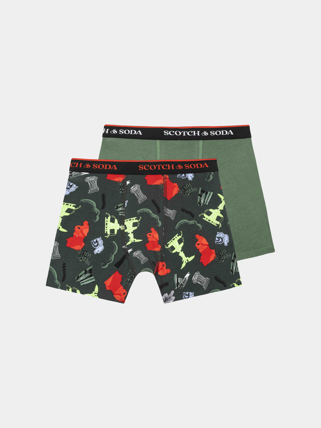 Kids - 2-pack boxer briefs - Scotch & Soda NZ