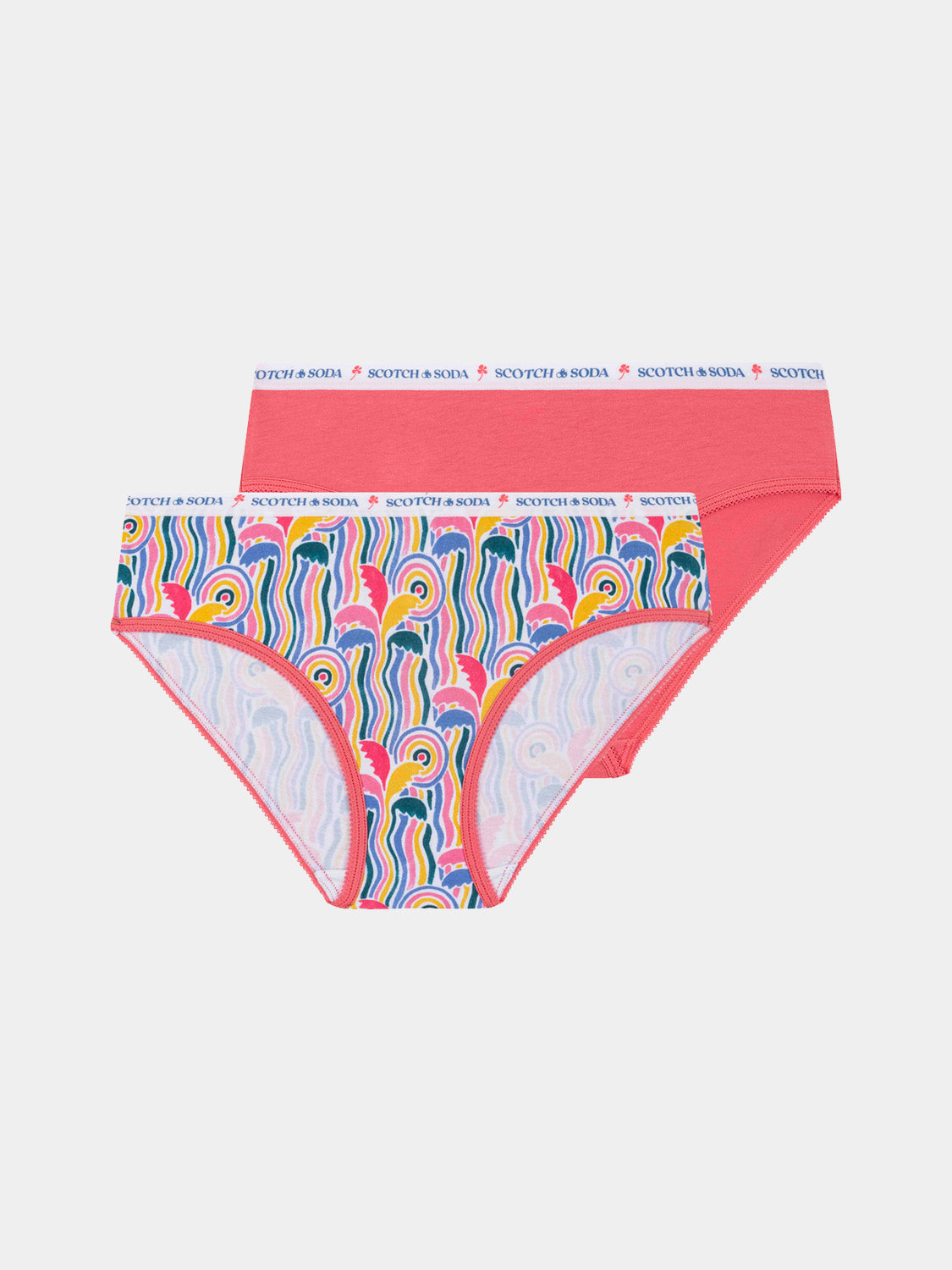 2-pack cotton underwear - Scotch & Soda NZ