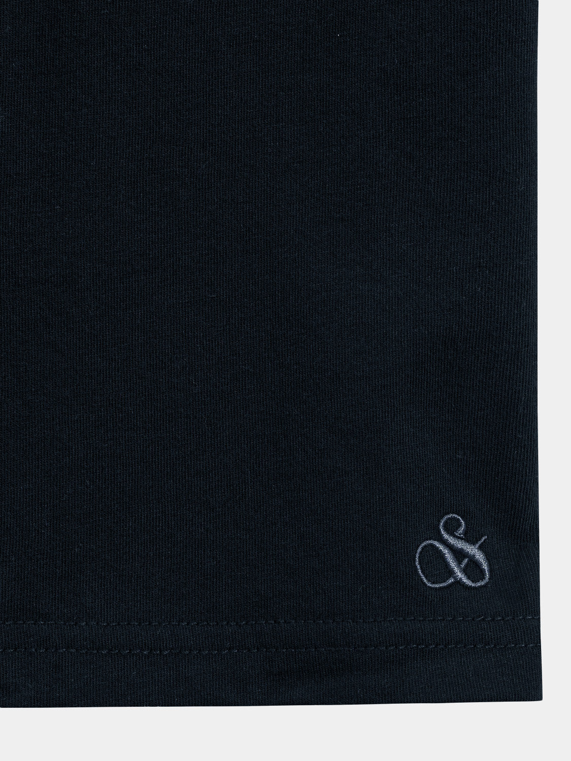 Three Scotch & Soda crew neck short-sleeve T-shirts in neutral colors, displayed flat on a white background.