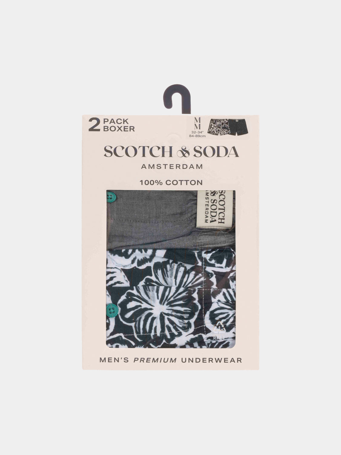 2-pack cotton boxers