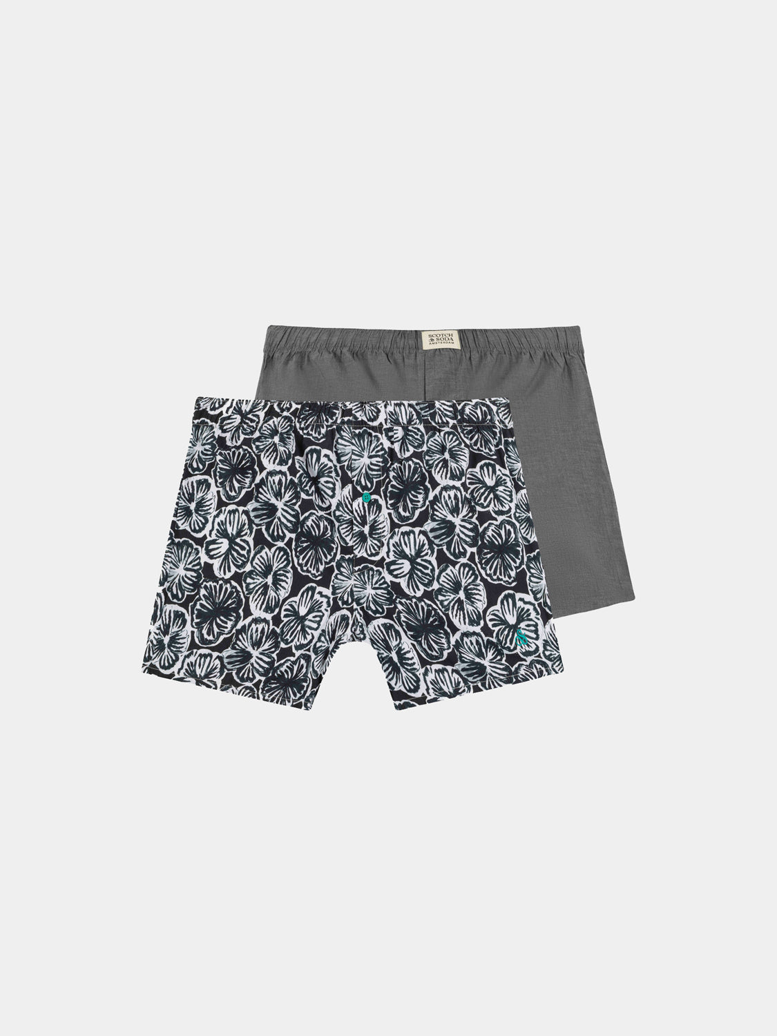 2-pack cotton boxers - Scotch & Soda NZ