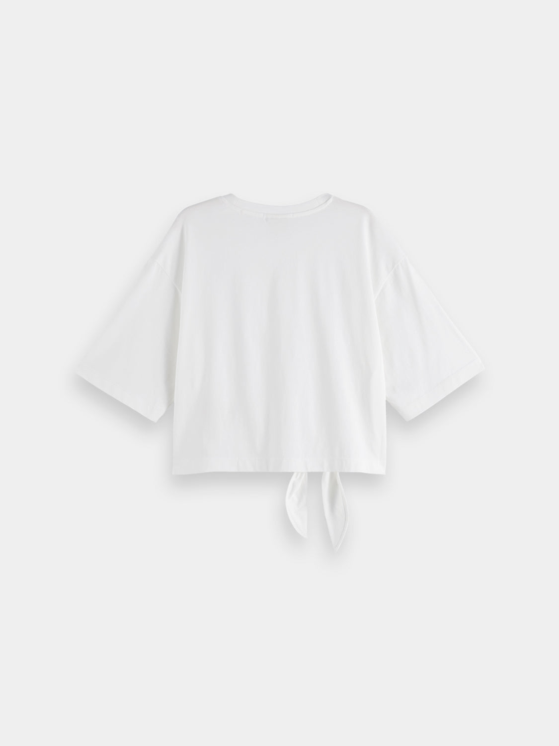 Knotted t-shirt - Scotch & Soda NZ
