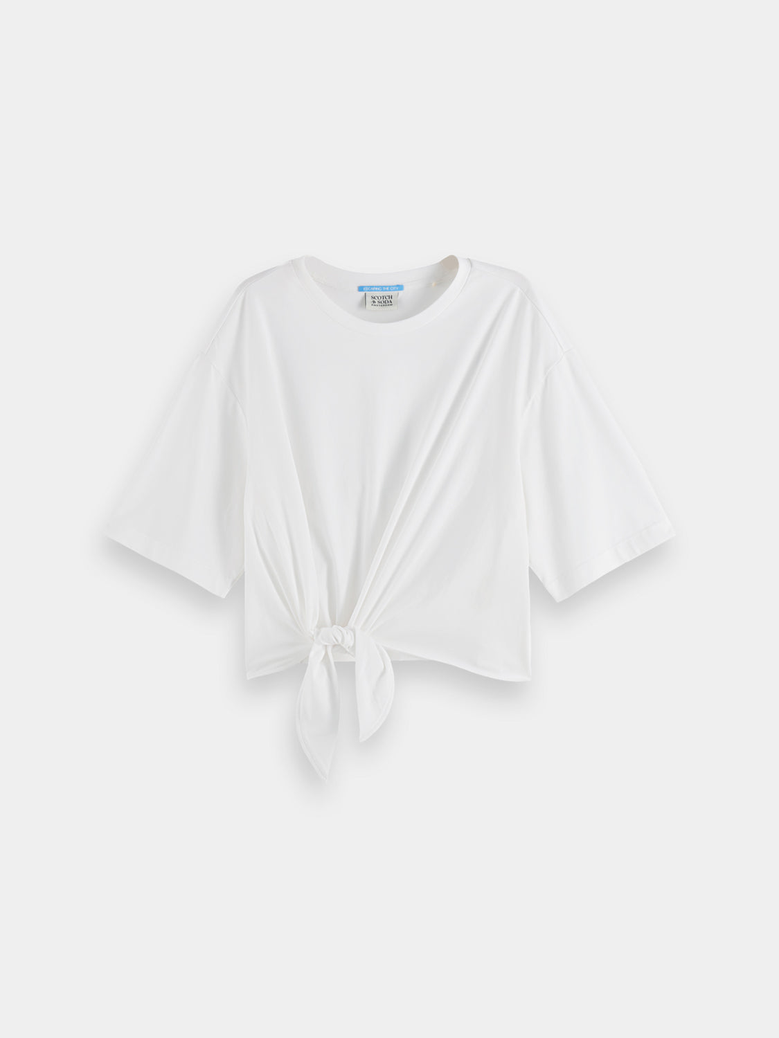 Knotted t-shirt - Scotch & Soda NZ