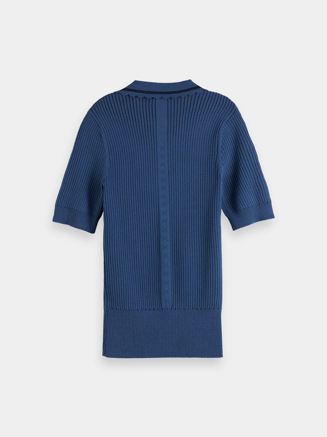 Ribbed polo - Scotch & Soda NZ