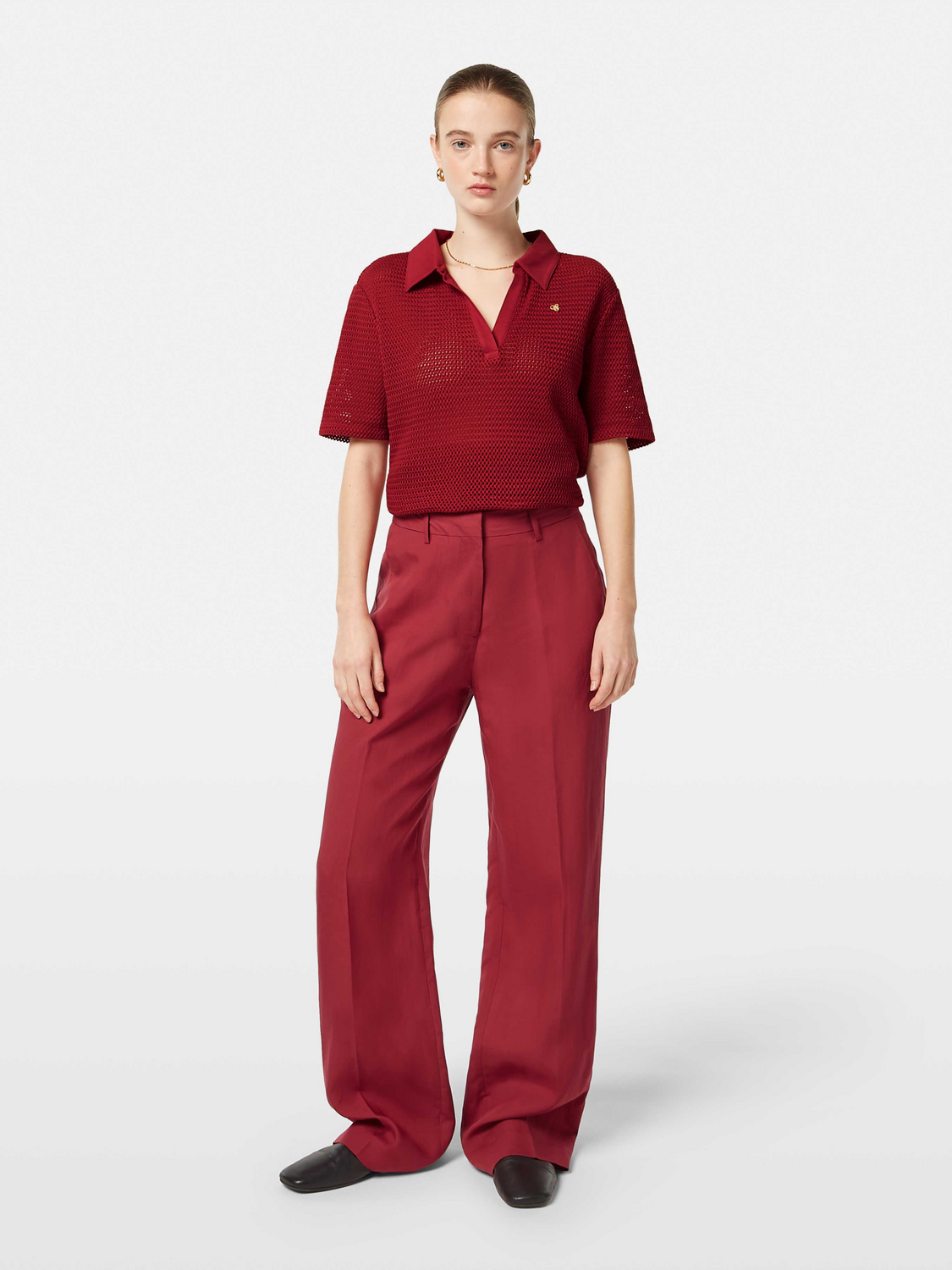 Crochet polo - Scotch & Soda NZ