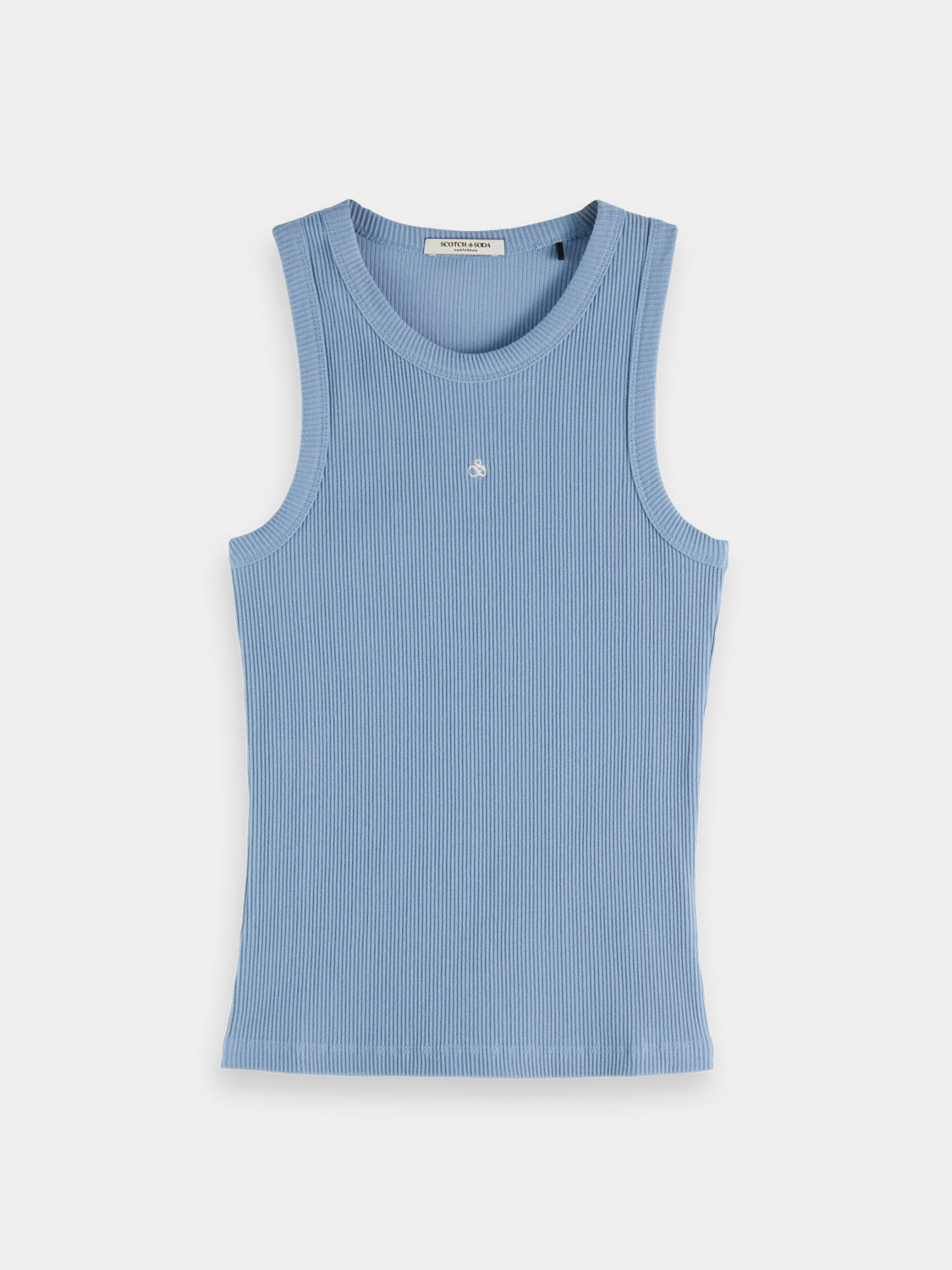 Ribbed racer tank - Scotch & Soda NZ