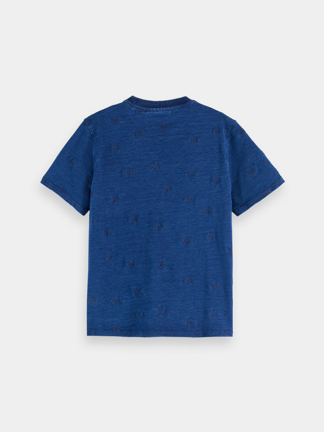 Washed indigo t-shirt - Scotch & Soda NZ