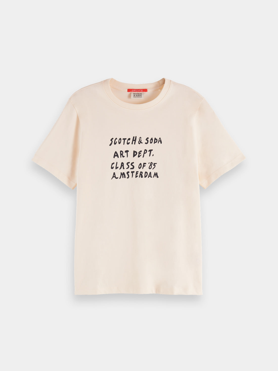 Chest artwork t-shirt - Scotch & Soda NZ