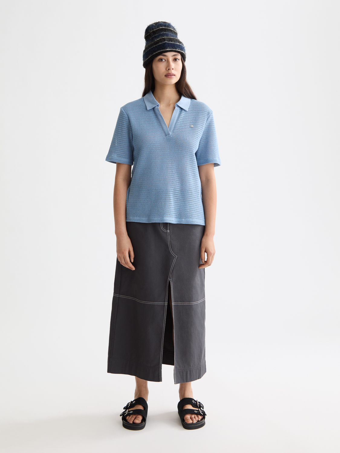 Crochet polo - Scotch & Soda NZ