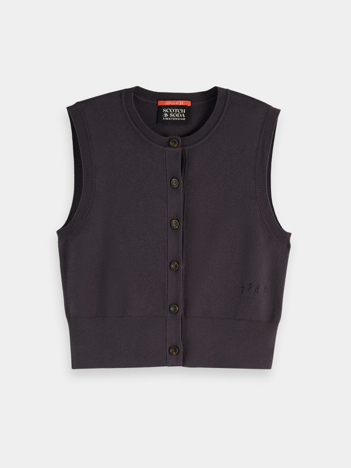 Knitted spencer top - Scotch & Soda NZ