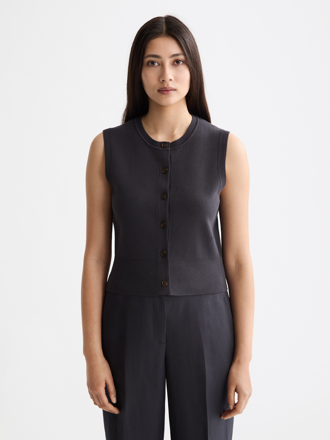 Knitted spencer top - Scotch & Soda NZ