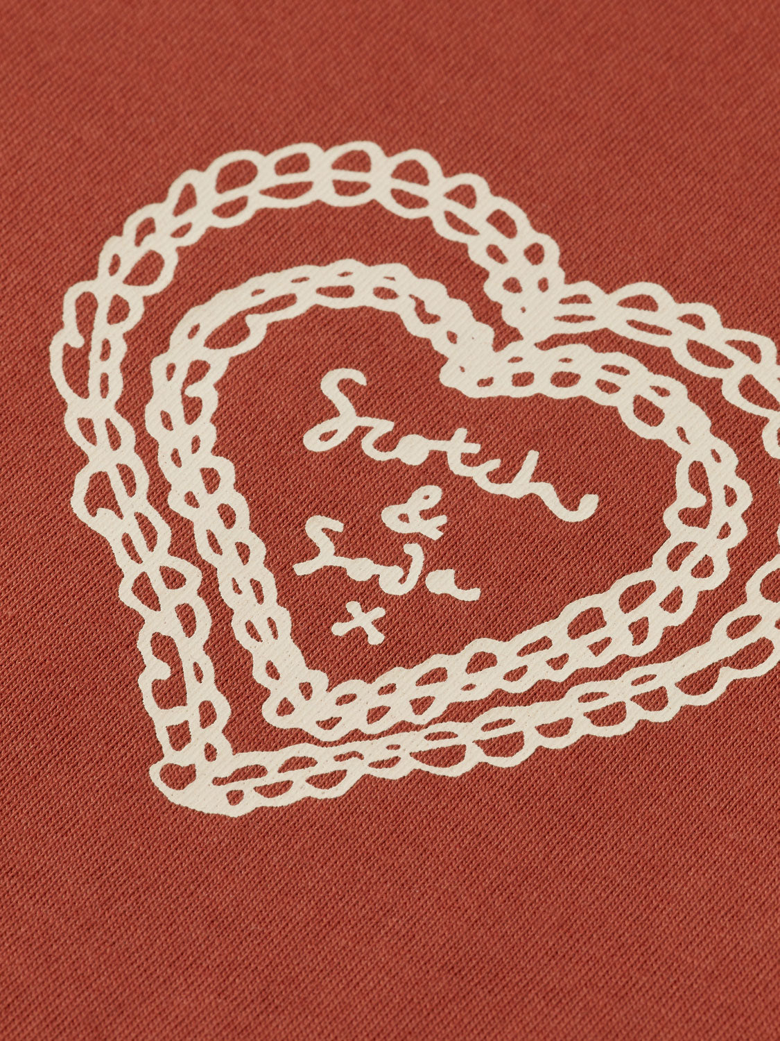 Chest artwork t-shirt - Scotch & Soda NZ