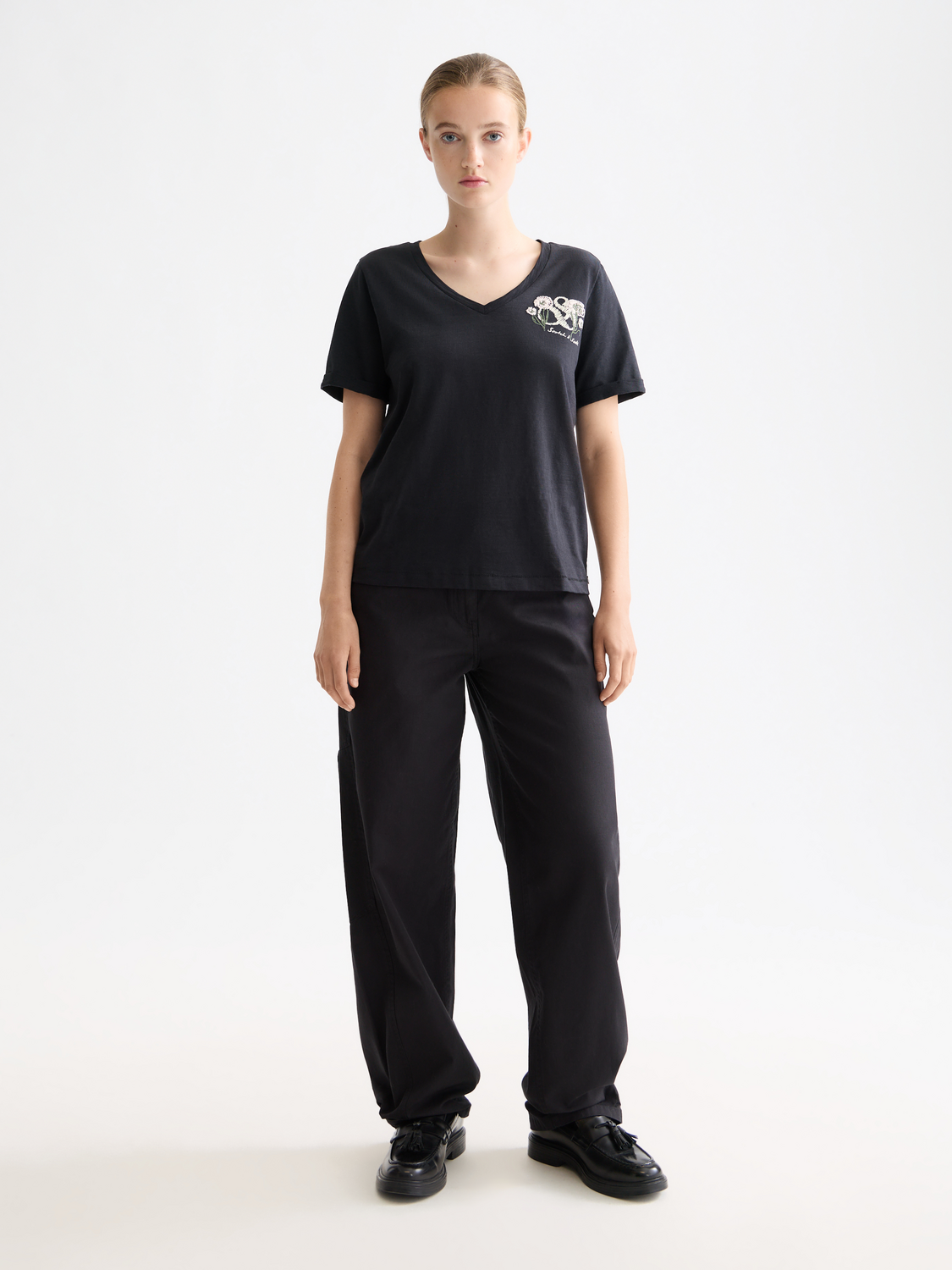 Slub artwork t-shirt - Scotch & Soda NZ