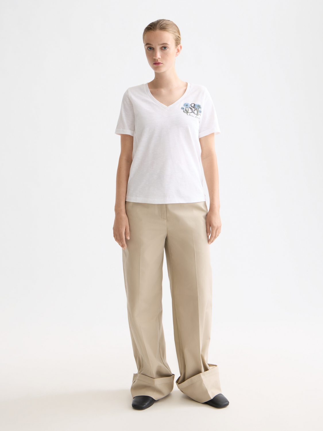 Slub artwork t-shirt - Scotch & Soda NZ