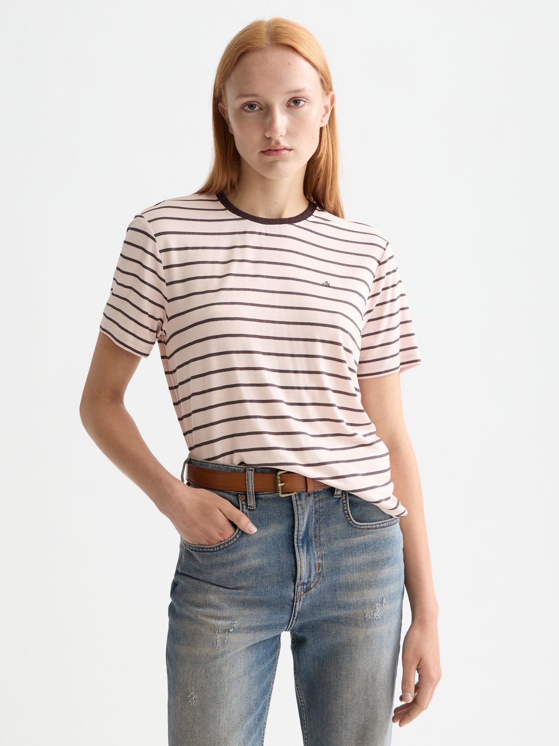 Striped t-shirt - Scotch & Soda NZ