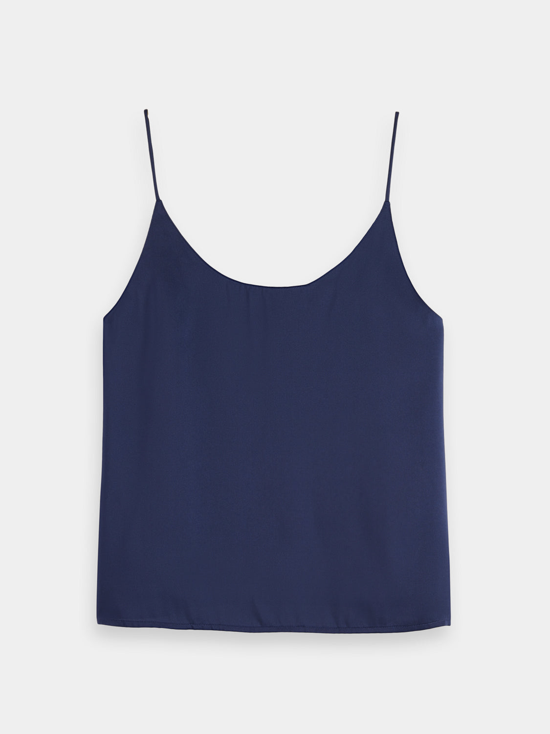 Woven Jersey tank top by Scotch & Soda, featuring a sleeveless design and lightweight fabric, perfect for casual wear.