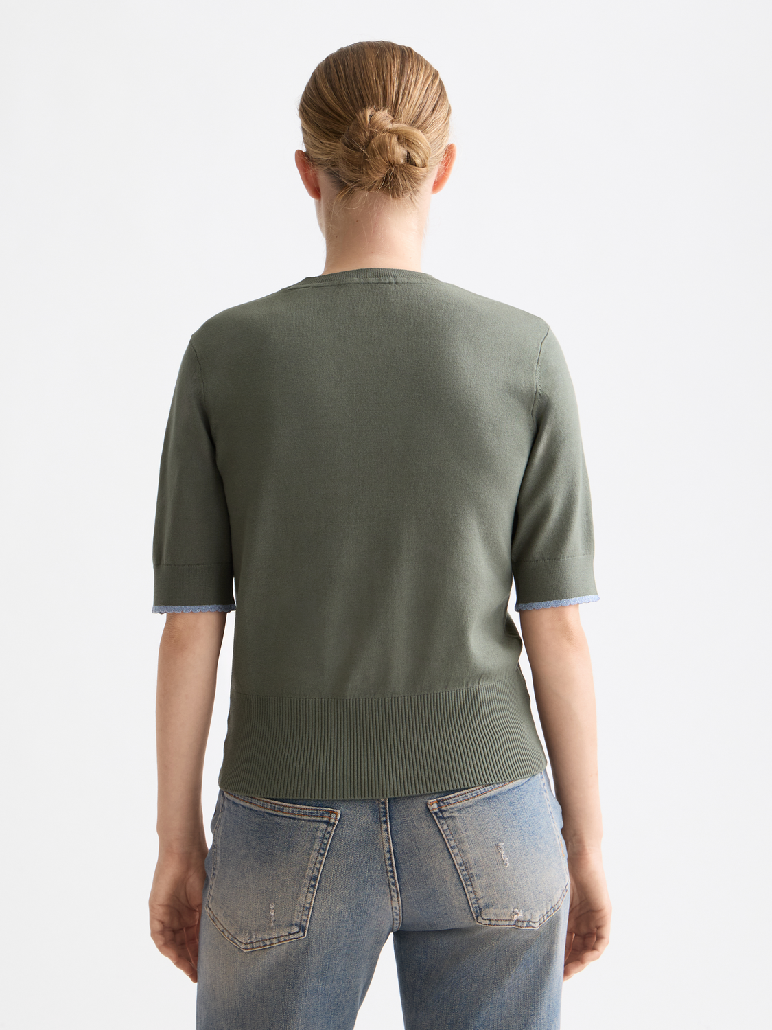 Short sleeved pullover top - Scotch & Soda NZ
