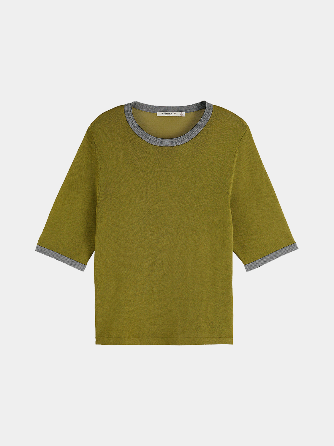 Short-sleeved pullover