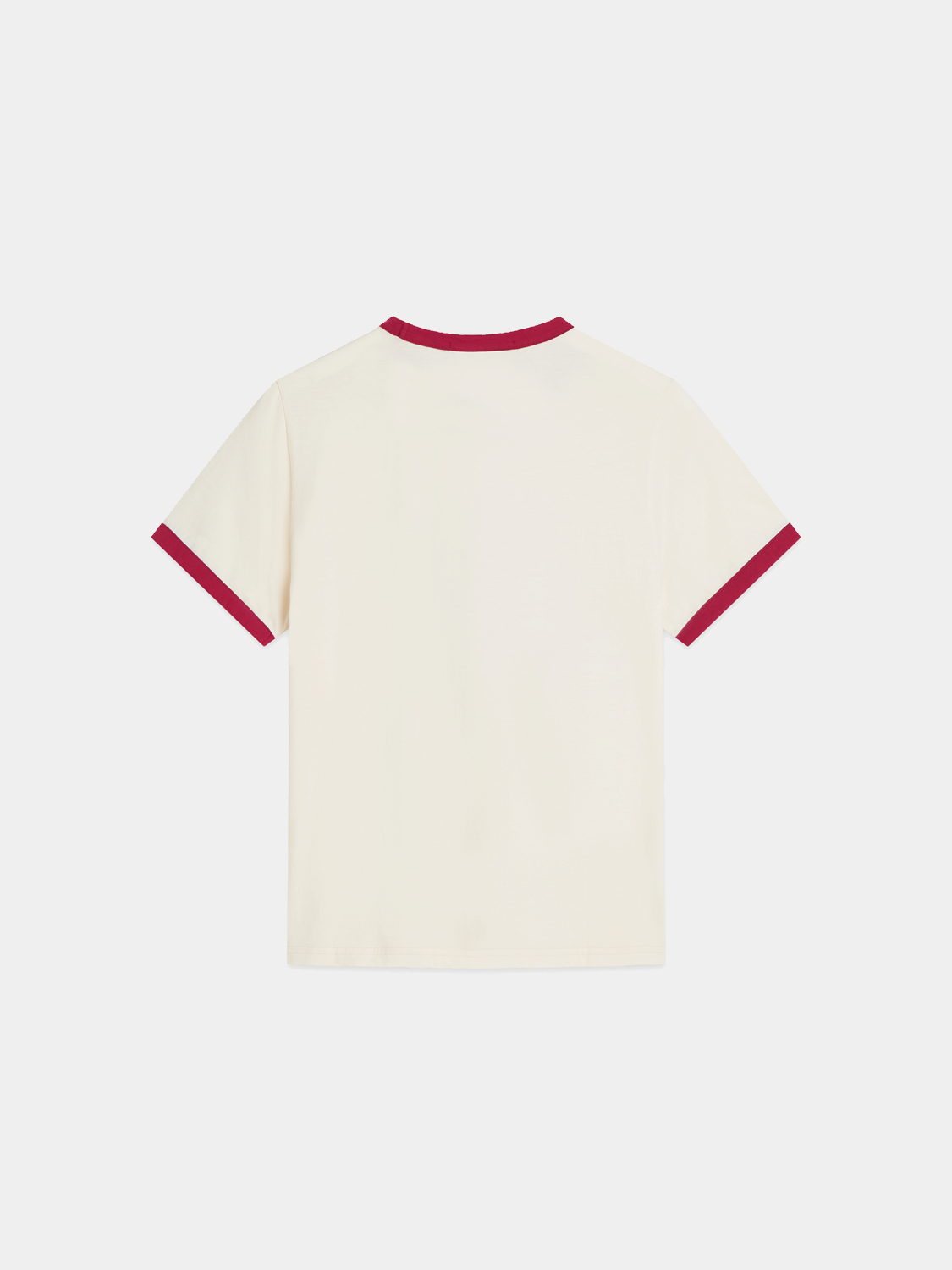 Black contrast binding t-shirt from Scotch & Soda, short sleeve tee with stylish binding details on the collar and sleeves.