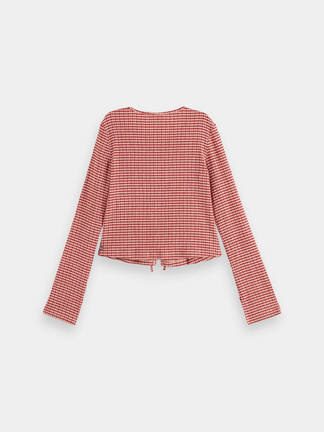 Gingham top - Scotch & Soda NZ